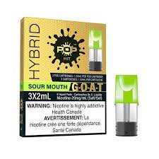 Pop Hit G.O.A.T Pods 20mg Sour Mouth ( Provincial Tax)