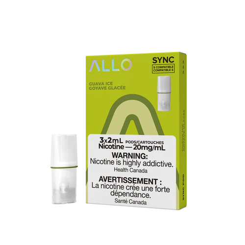 Allo Sync 3pods Guava Ice (3x2ml) ( Provincial Tax)