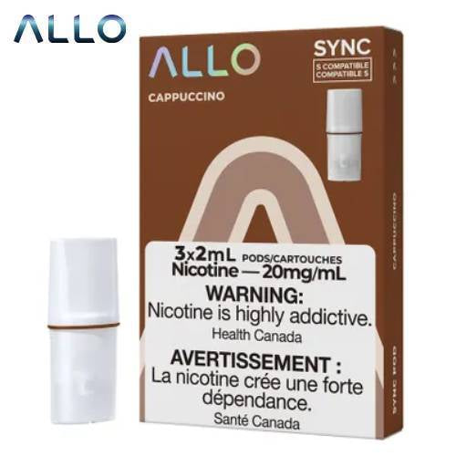 Allo Sync 3pods Cappuccino (3x2ml) ( Provincial Tax)