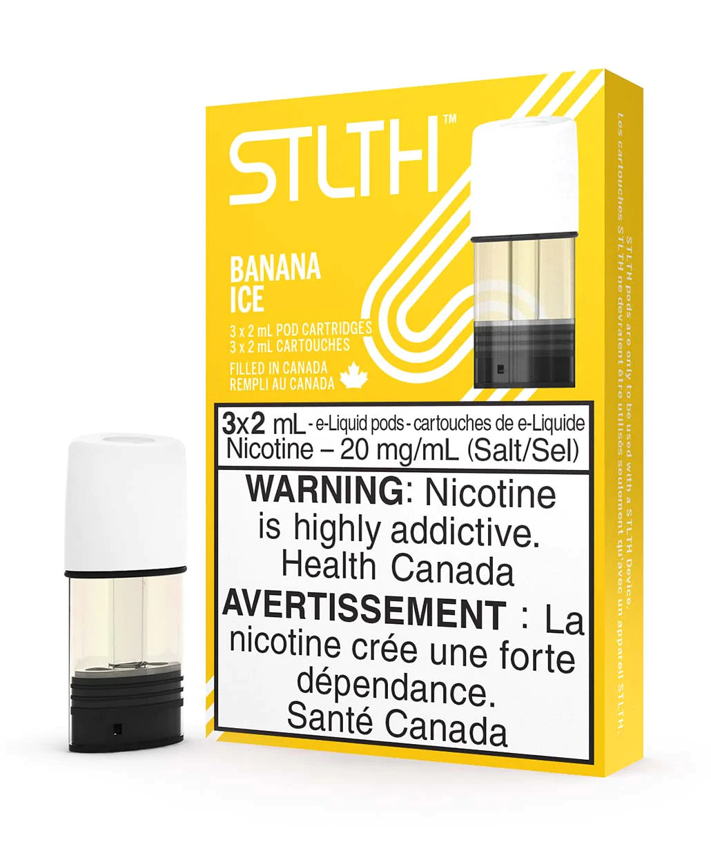 STLTH Pod Banana Ice (3x2ml) ( Provincial Tax)