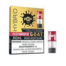 Pop Hit G.O.A.T Pods 20mg Chilled Strawberry Pom ( Provincial Tax)