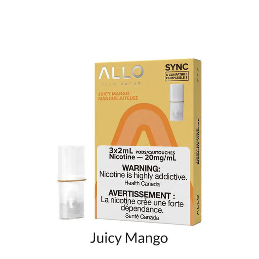 Allo Sync 3pods Juicy Mango (3x2ml) ( Provincial Tax)
