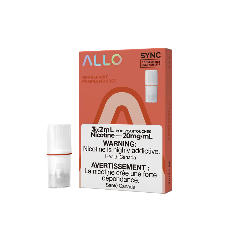 Allo Sync 3pods Grapefruit (3X2ml) ( Provincial Tax)