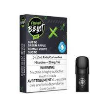 Flavour Beast 3pods Gusto Green Apple (Provincial Tax )