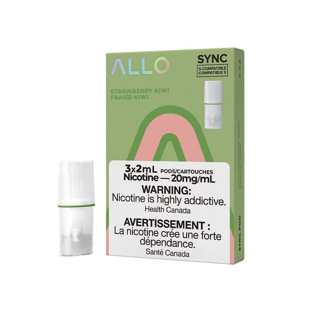 Allo Sync 3pods Strawberry Kiwi (3X2ml) ( Provincial Tax)