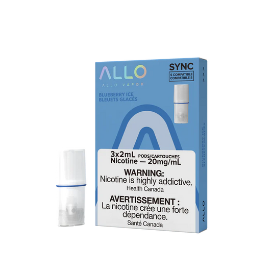 Allo Sync 3pods Blueberry Ice (3x2ml) ( Provincial Tax)