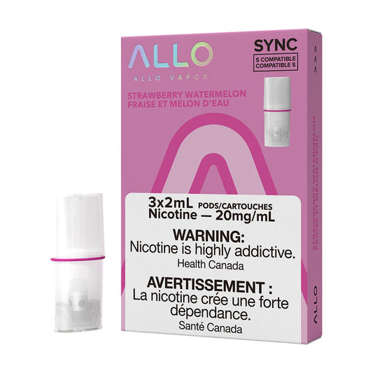 Allo Sync Strawberry Watermelon (3 Pods) ( Provincial Tax)