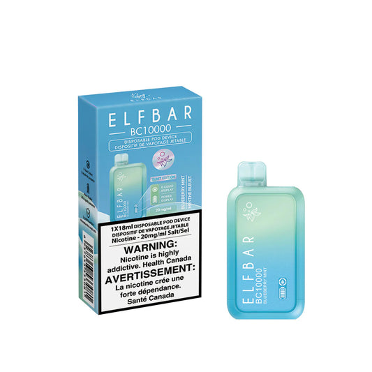 Elfbar 10k Blueberry Mint (Provincial)