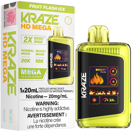 Kraze HD Mega 20K Fruit Flash Ice