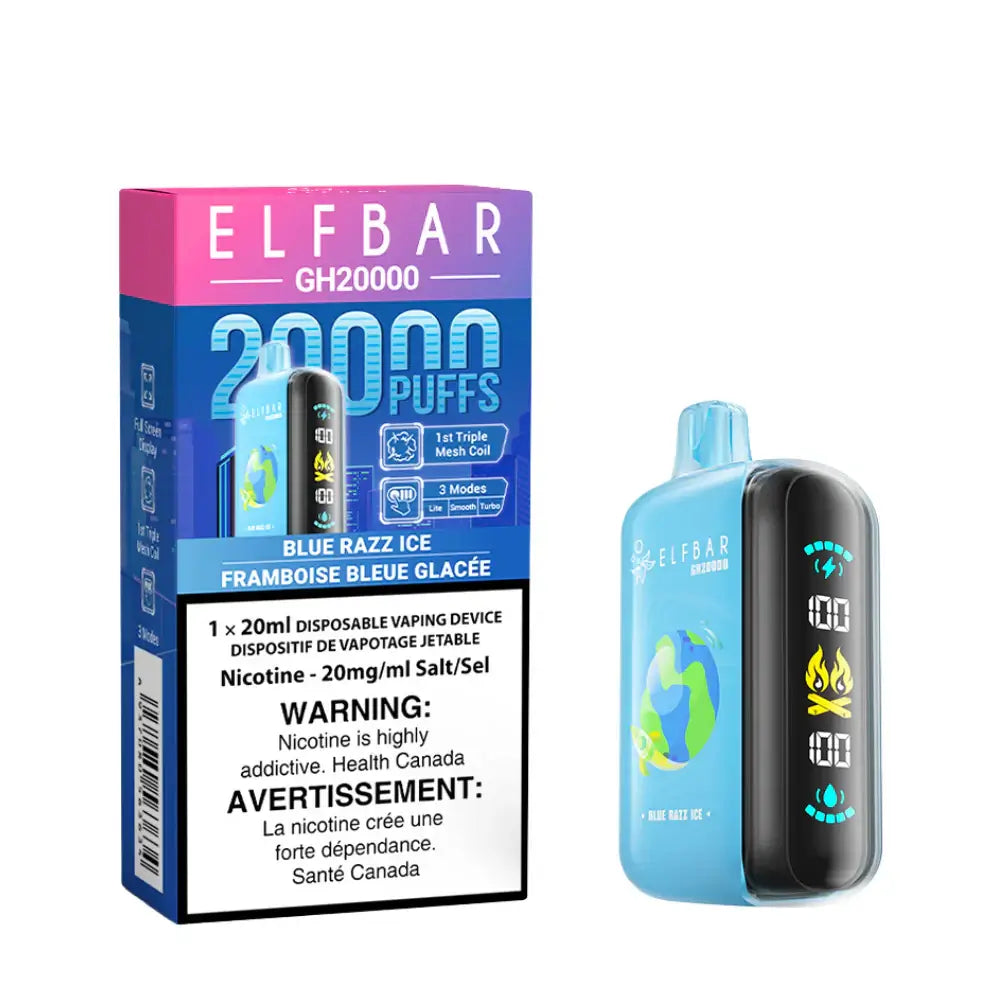 Elfbar 20k blue razz ice(provincial)