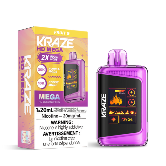 KRAZE 20k Fruit G (Provincial Tax)