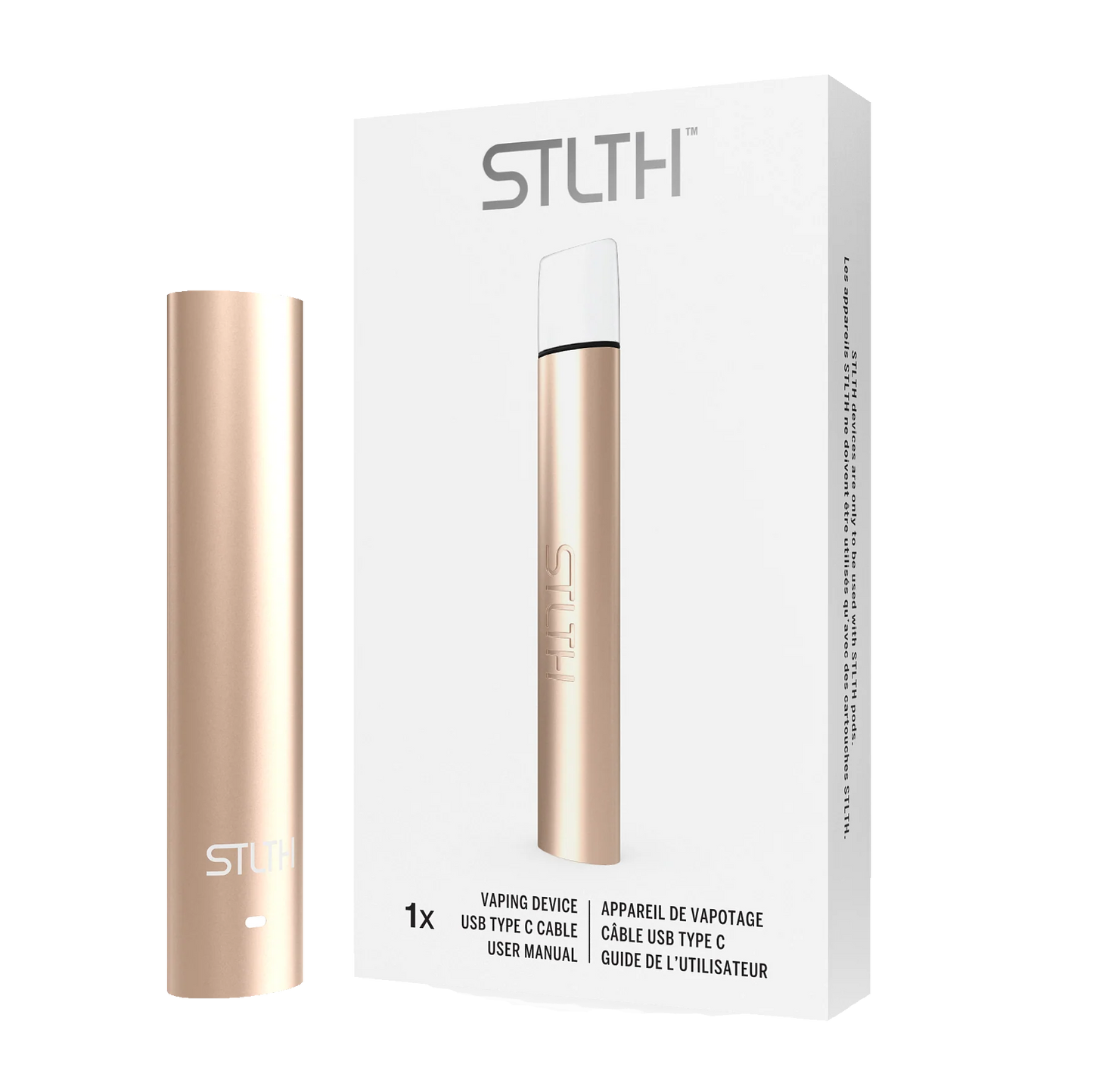 STLTH Device - Rose gold metal