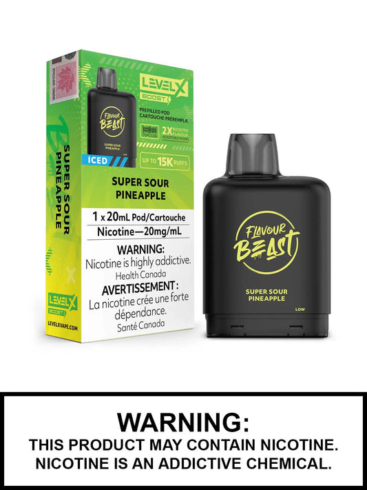 Level X Boost 15k Super Sour Pineapple