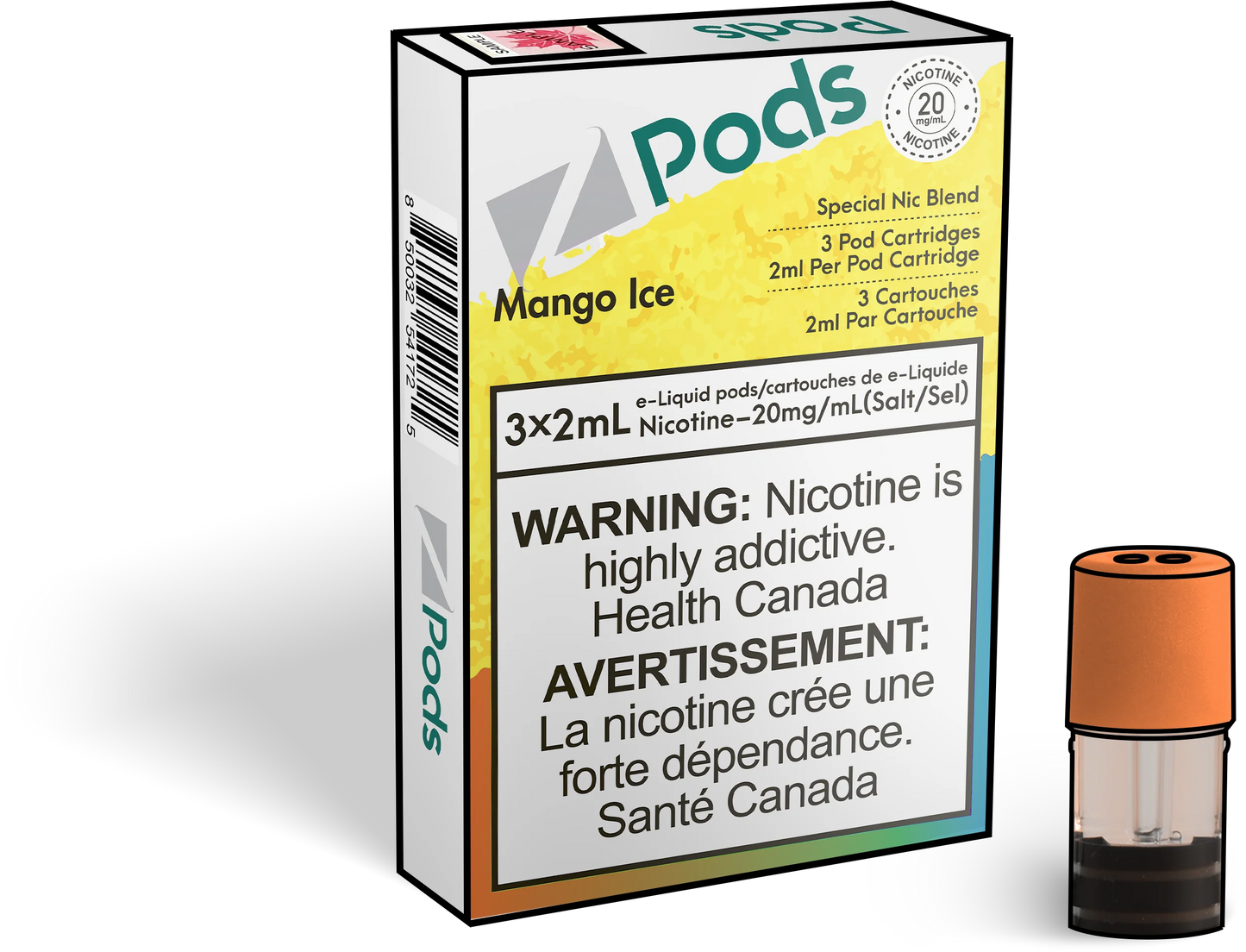 Z pods mango ice *
