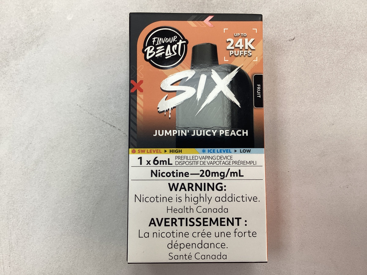 Flavour beast Six 24k Jumpin Juicy Peach