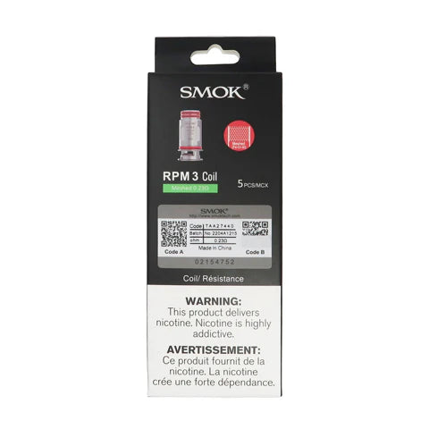 Smok RPM3 DC 0.23 ohm  Coils 5/pk