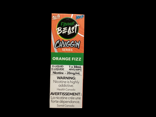 Flavour beast e-liq chuggin Orange Fizz 20mg/30ml (Provincial Tax)