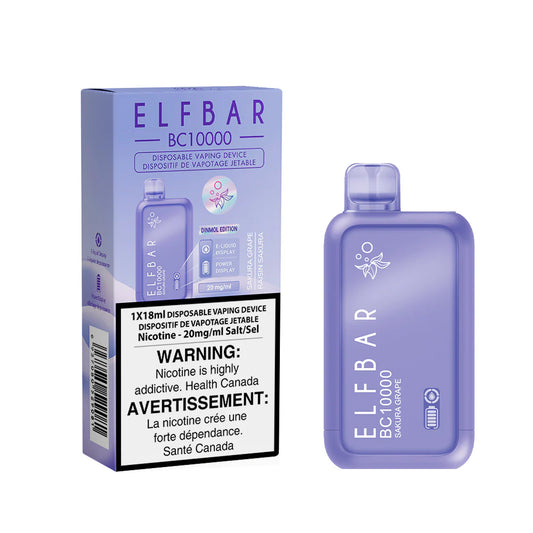 ElfBar 10K Sakura Grape (Provincial Tax)