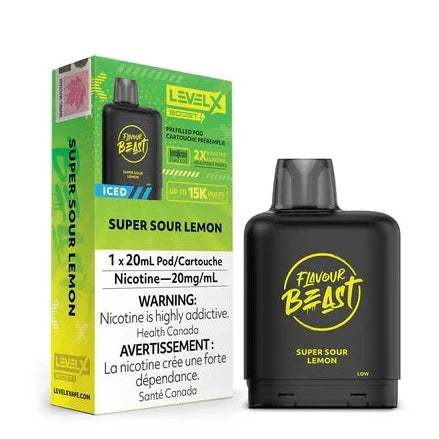 Level X Boost 15k Super Sour Lemon