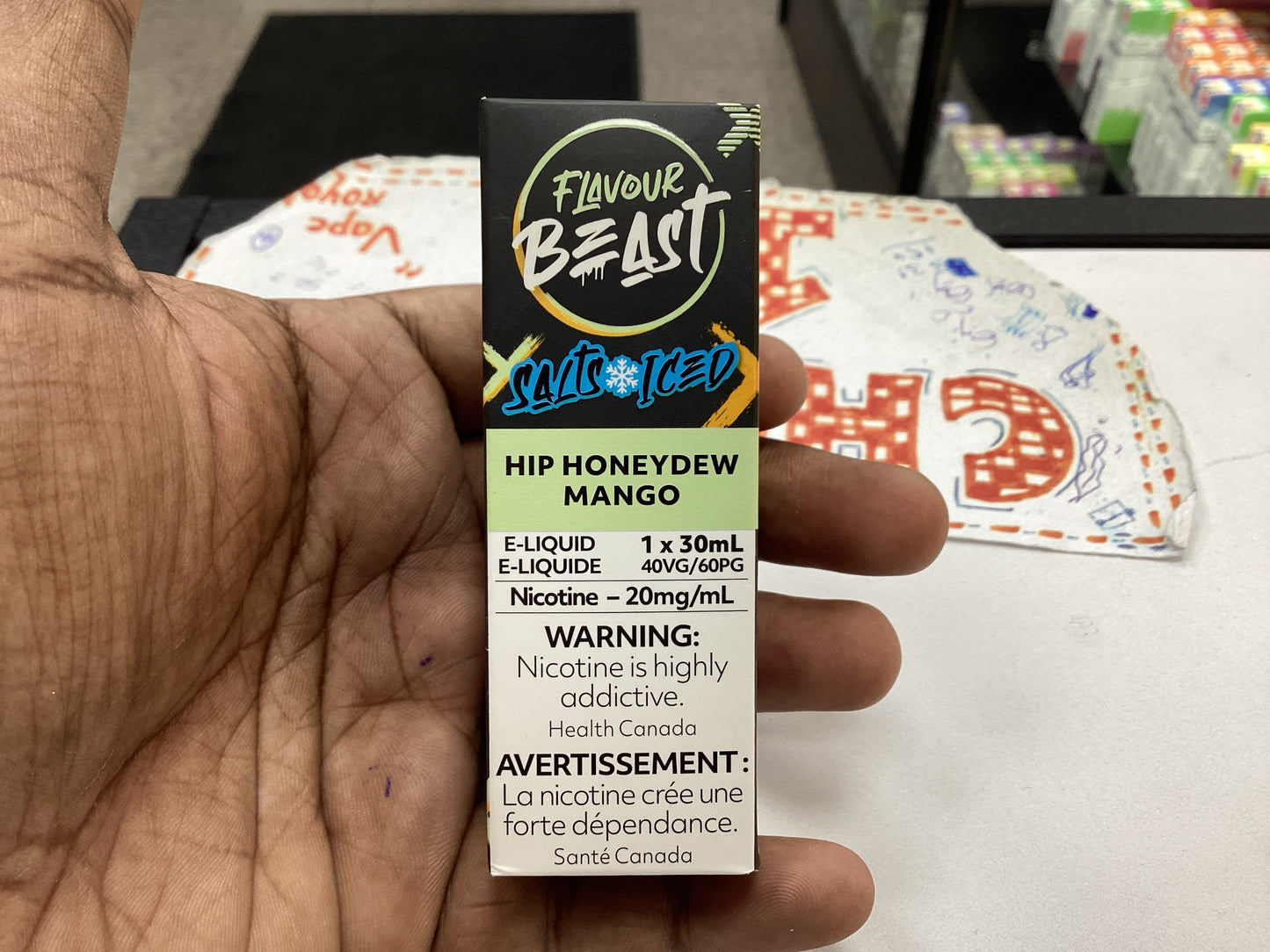 Flavour beast E liquid Hip HoneyDew Mango 20mg