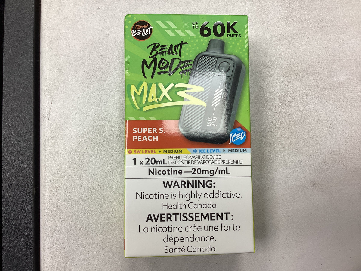 Flavour beast max3 60k super s peach