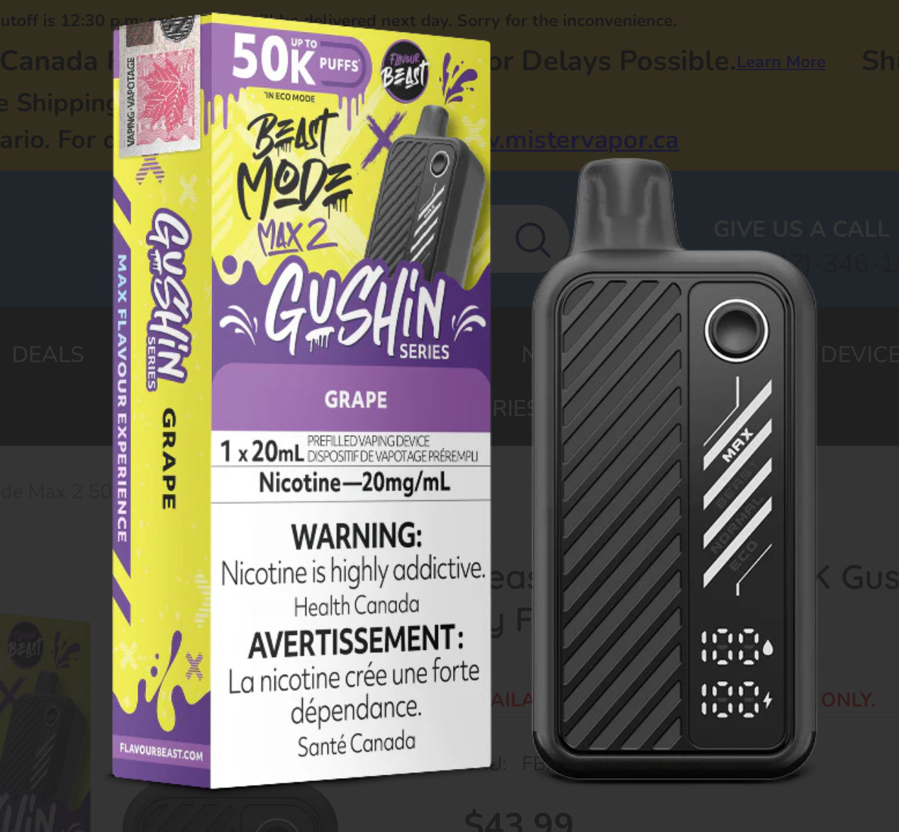 FLAVOUR BEAST 50k GRAPE