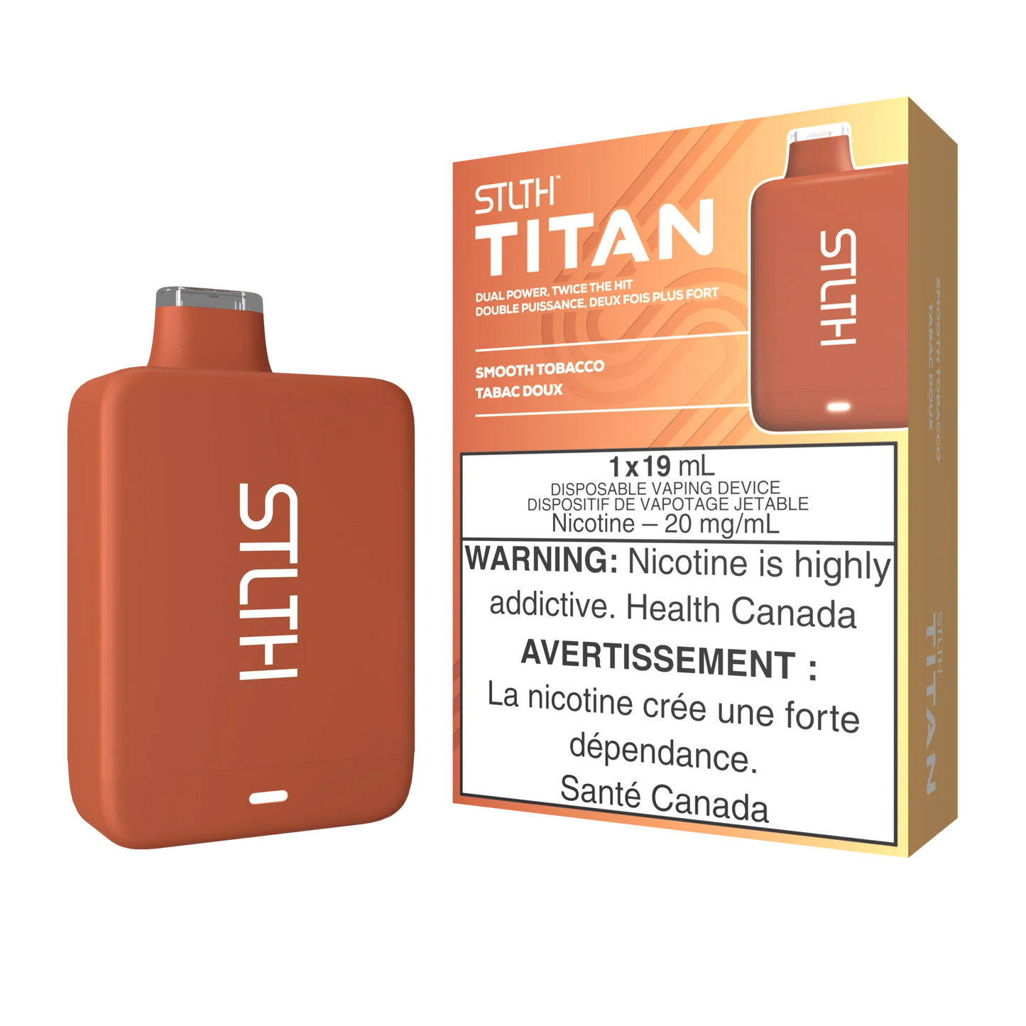 Stlth Titan 10000 smooth Tobacco