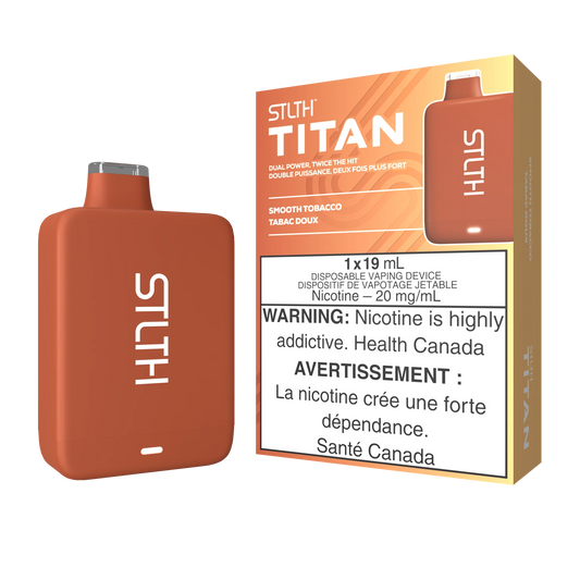 Stlth Titan 10000 smooth Tobacco