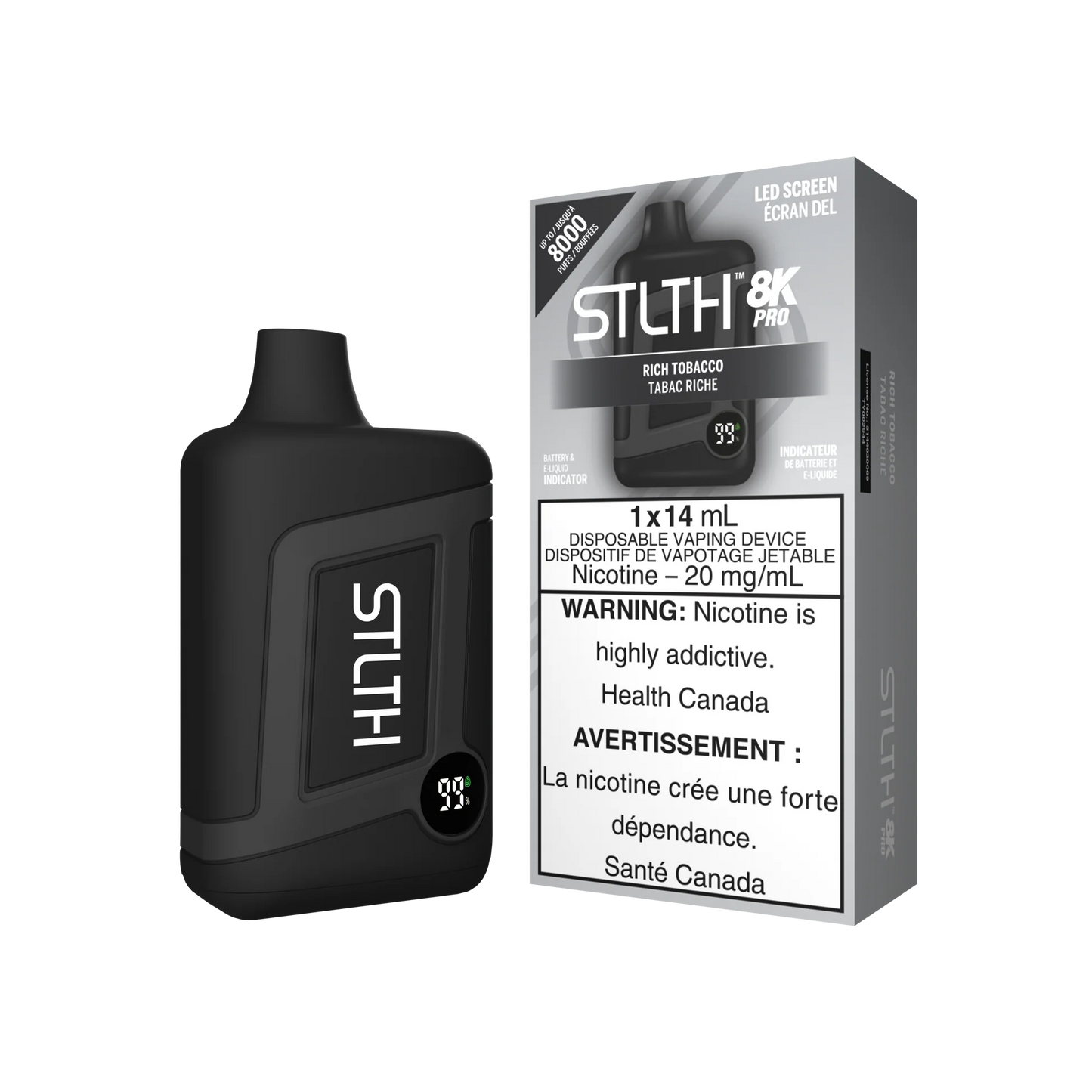 Stlth 8000 Pro Rich Tobacco