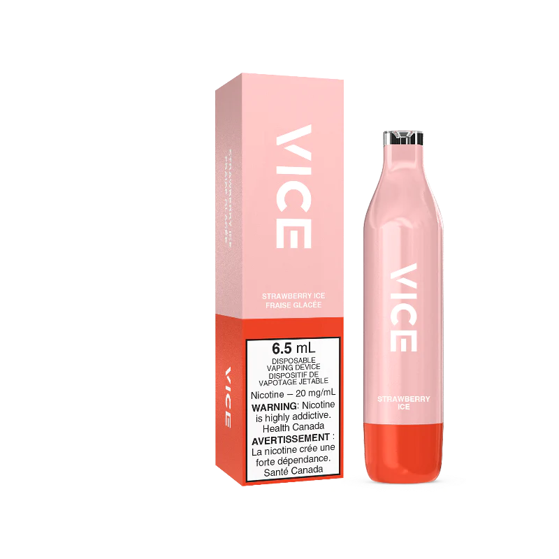 Vice 2500 Nicotine Free Strawberry Ice