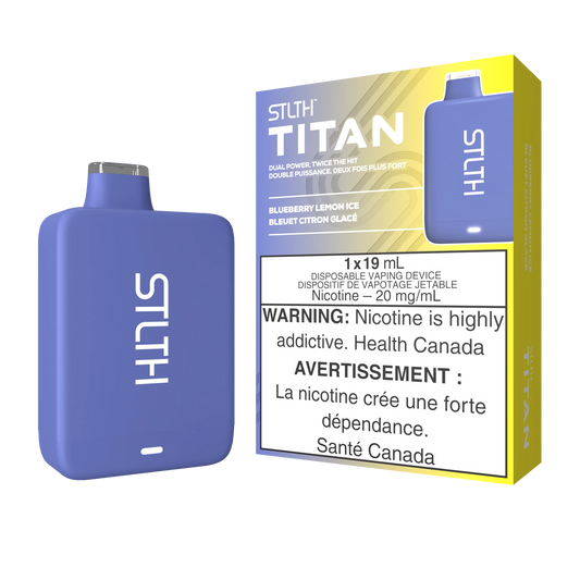 Stlth Titan 10000 Blueberry Lemon Ice