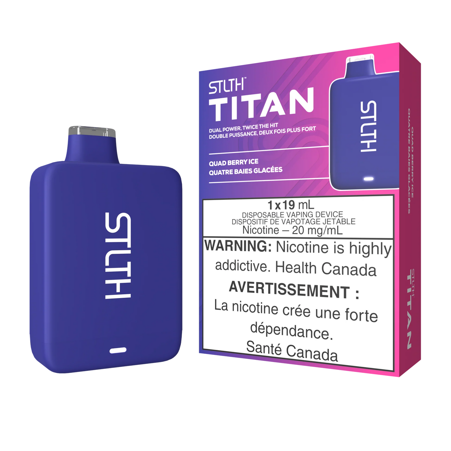 Stlth Titan 10000 Quad Berry Ice