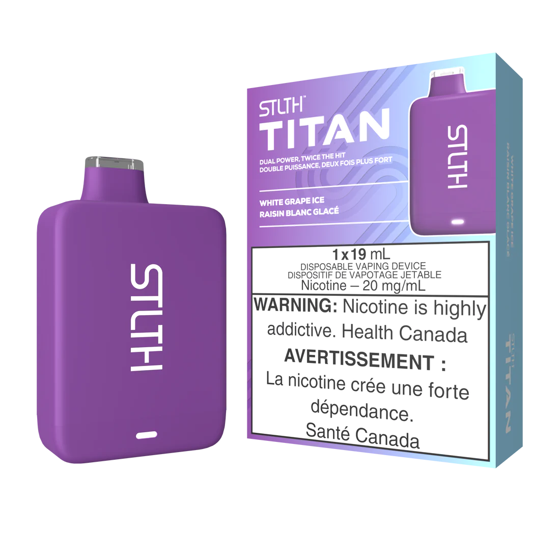 Stlth Titan white grape ice