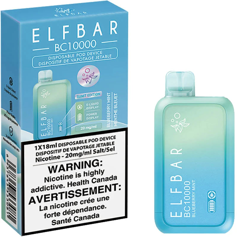 Elfbar 10000 Blueberry Mint