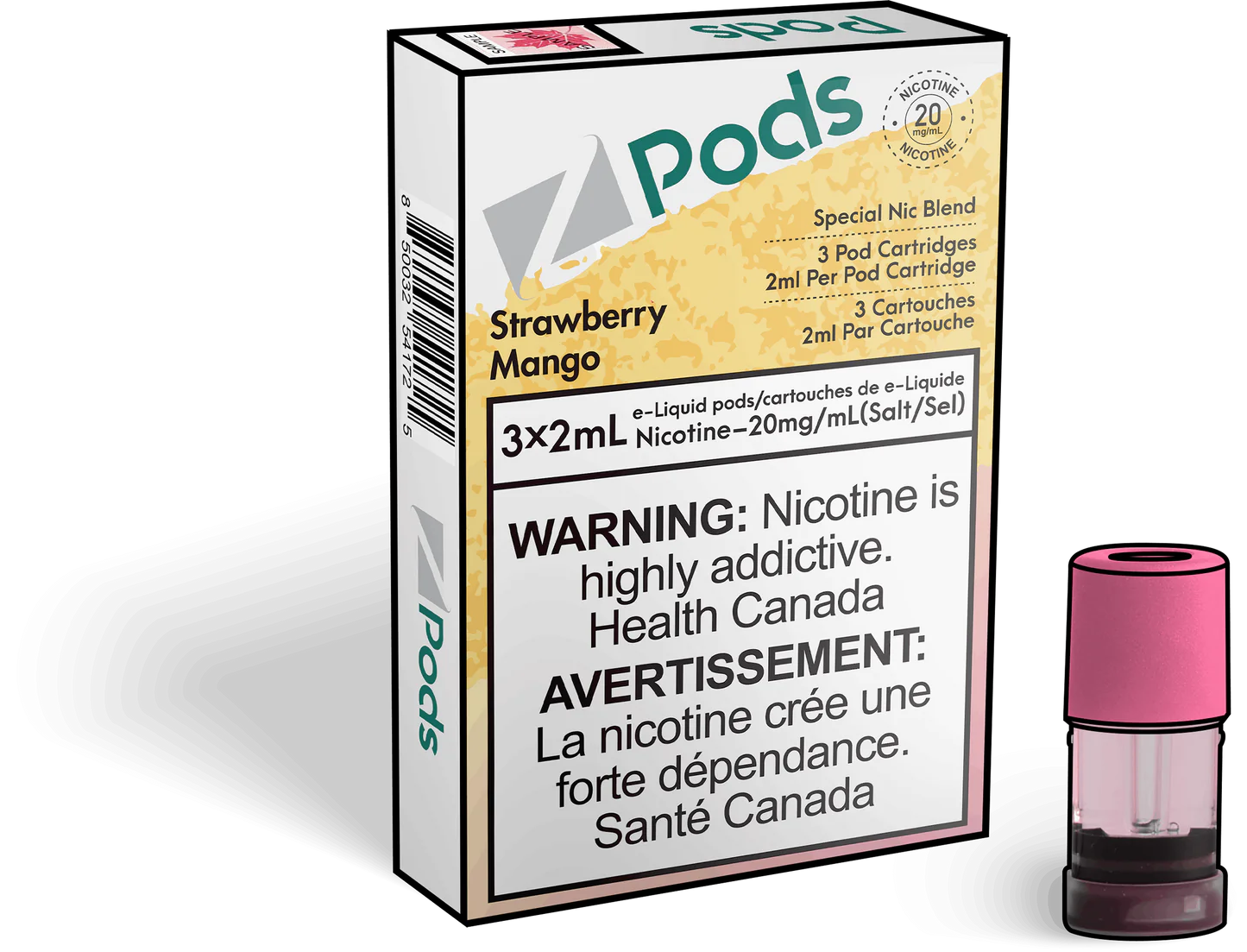 Zpods strawberry mango