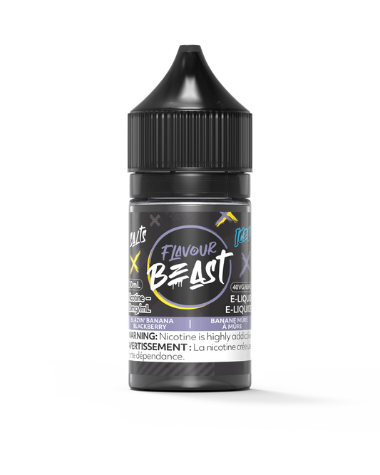 Flavour Beast 10mg/30mL Blazin’ Banana Blackberry Iced