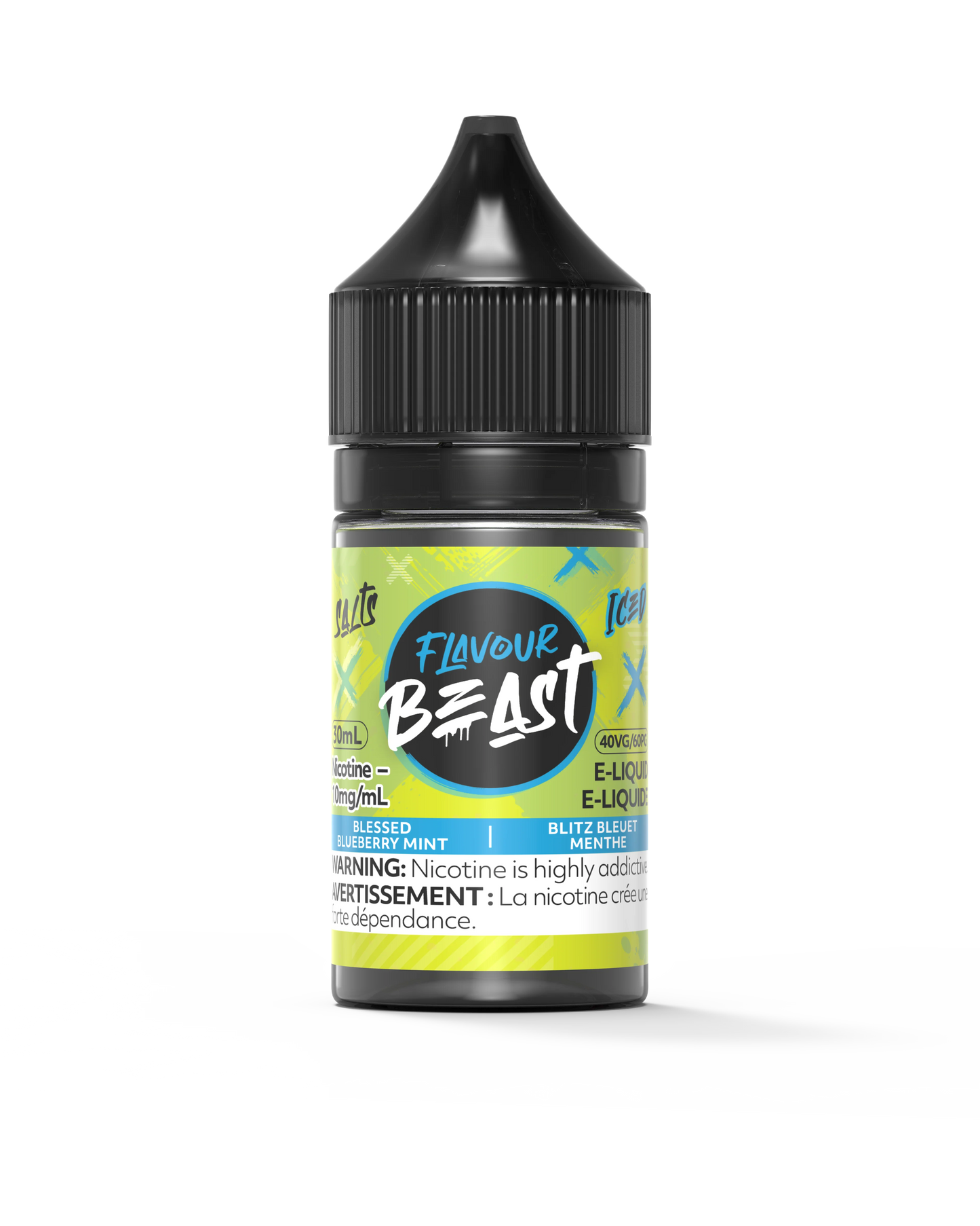 Flavour Beast 10mg/30mL blessed blueberry mint