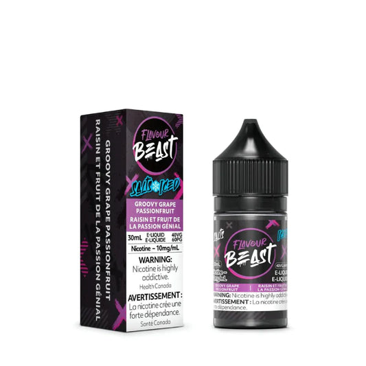 Flavour Beast 10mg/30mL groovy grape passion fruit