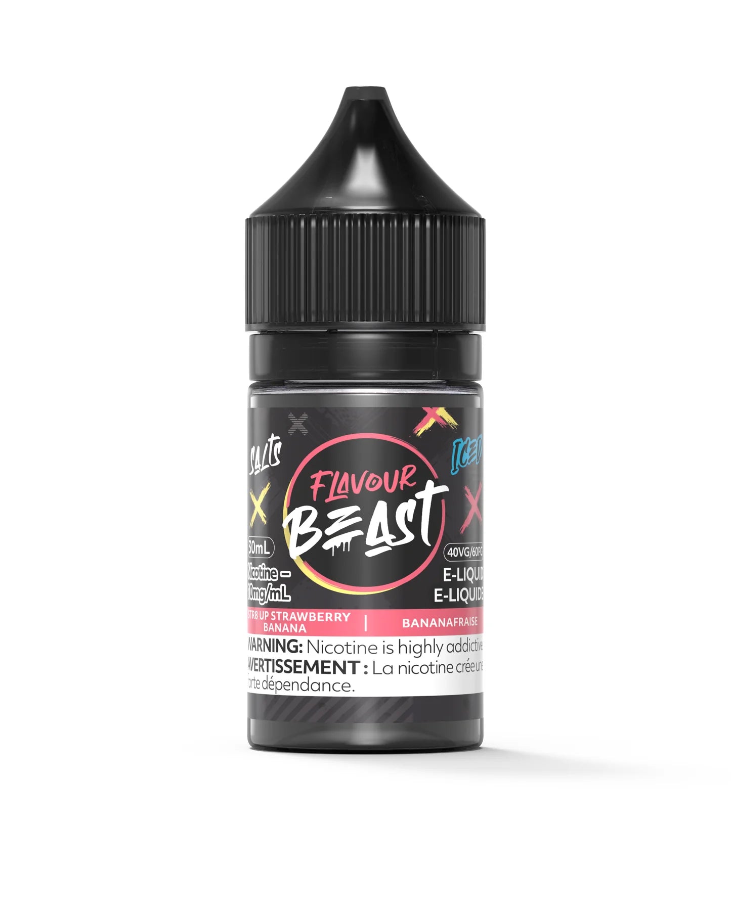 Flavour Beast 10mg/30mL STR8 UP strawberry banana