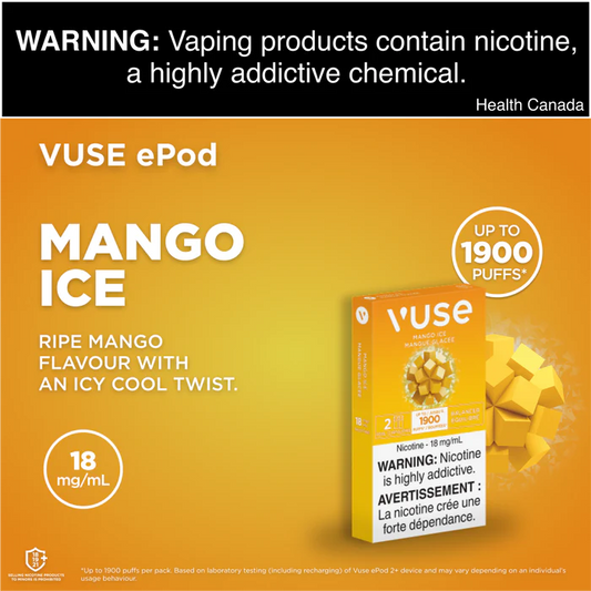 Vuse ePod X2 Mango Ice - 18mg/ml