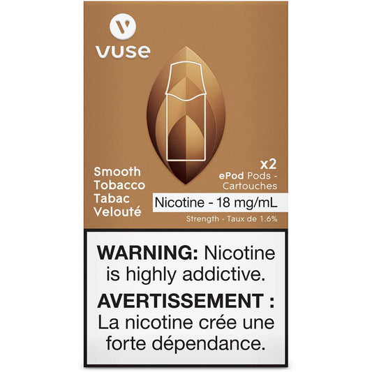 Vuse ePod X2 Smooth Tobacco - 18mg/ml