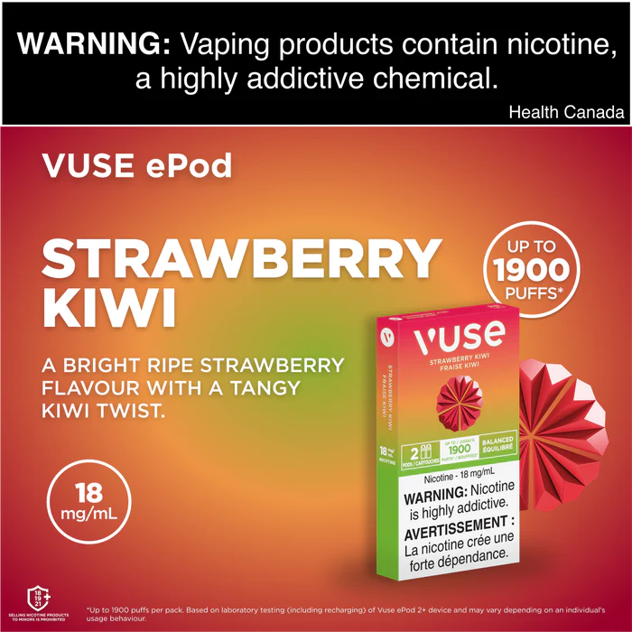 Vuse ePod X2 Strawberry Kiwi - 18mg/ml