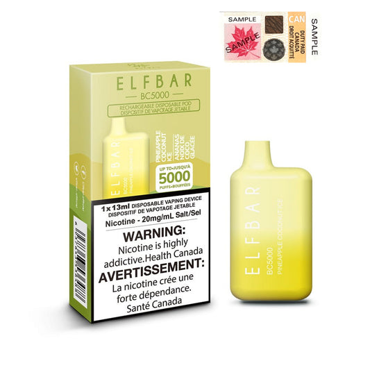 ELF Bar Bc 5000 Pineapple Coconut Ice