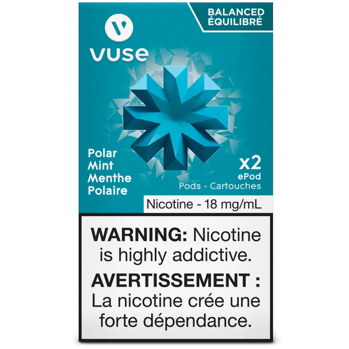 Vuse ePod X2 Polar mint - 18mg/ml