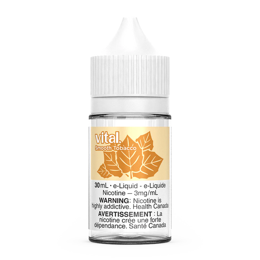 Vital e liquid smooth tobacco (12mg) 30ml