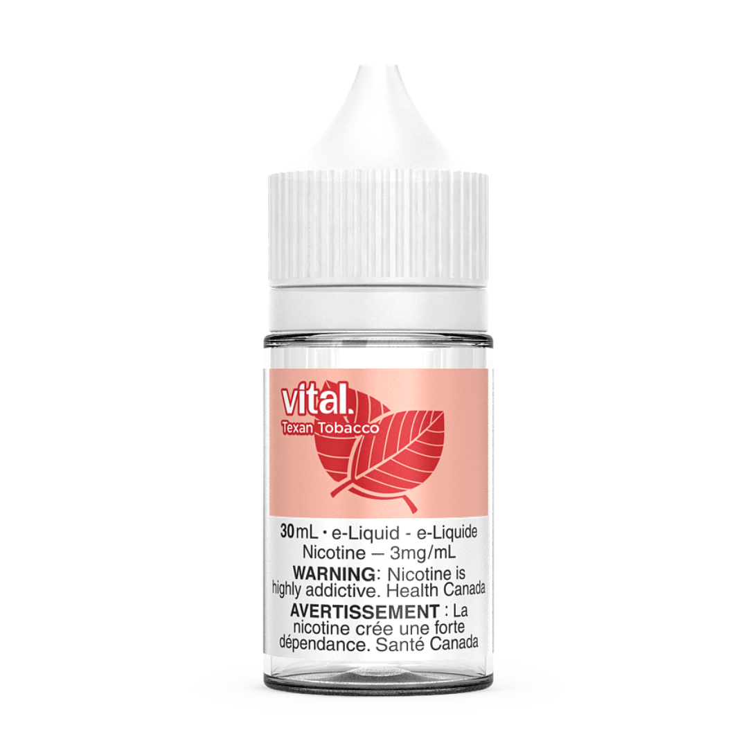 Vital e liquid Texan tobacco (12mg) 30ml