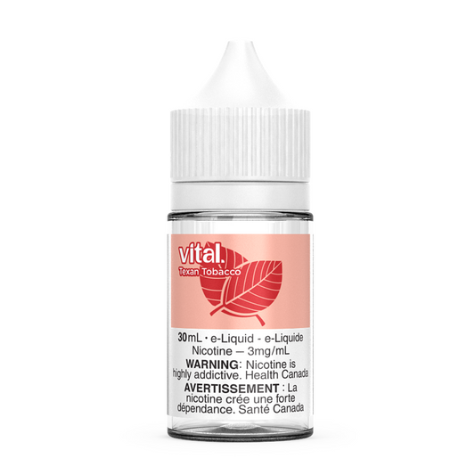 Vital e liquid Texan tobacco (12mg) 30ml