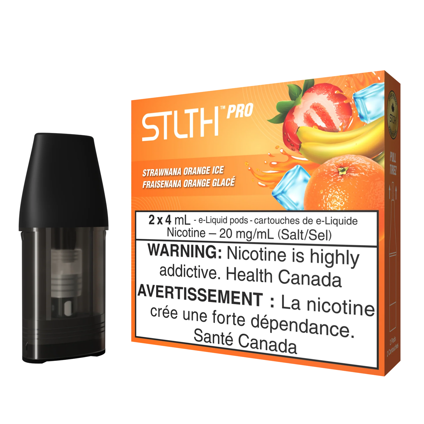 STLTH pro pod strawnana orange ice (2x4ml)