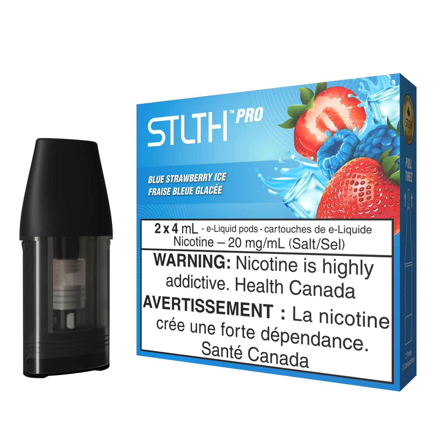 STLTH pro pod blue strawberry ice (2x4ml)