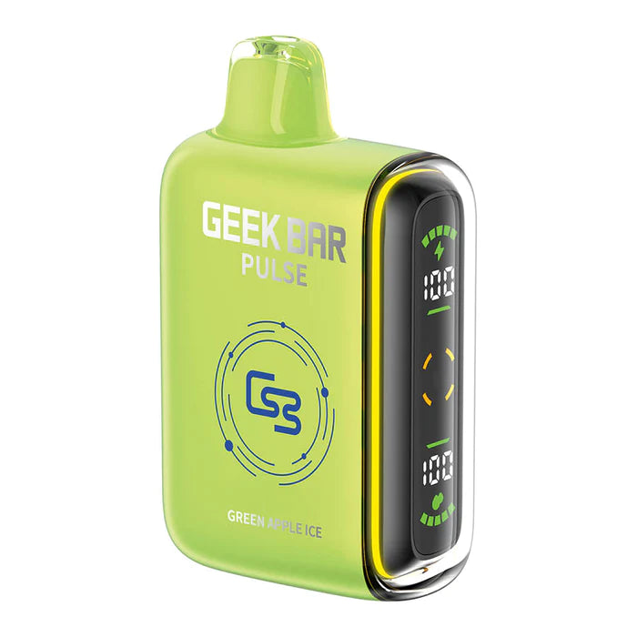 Geek bar pulse 9000 green apple ice